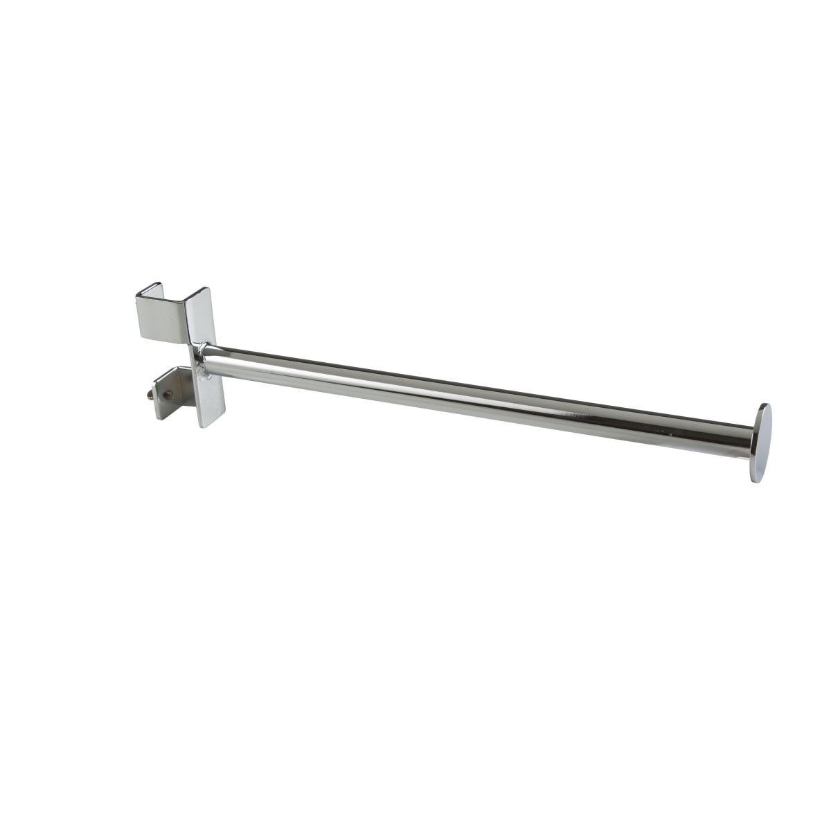 Picture of Econoco TV-LR 12 in. Twist-On Round Straight Arm for Square Tubing Rack - Chrome