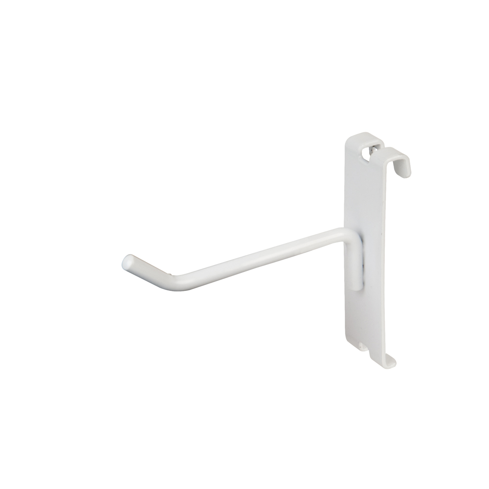 Picture of Econoco WTE-H4 4 in. Grid Hook, White - Semigloss