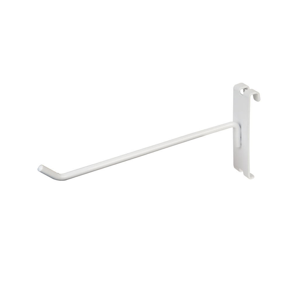 Picture of Econoco WTE-H8 8 in. Grid Hook, White - Semigloss