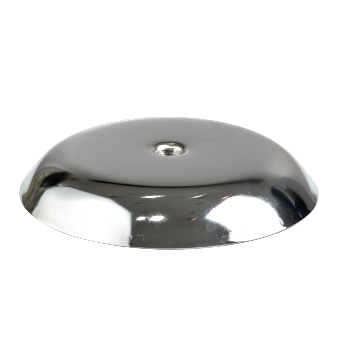 Picture of Econoco 10B 10 in. Round Chrome Base with 0.875 in. Threading - Chrome