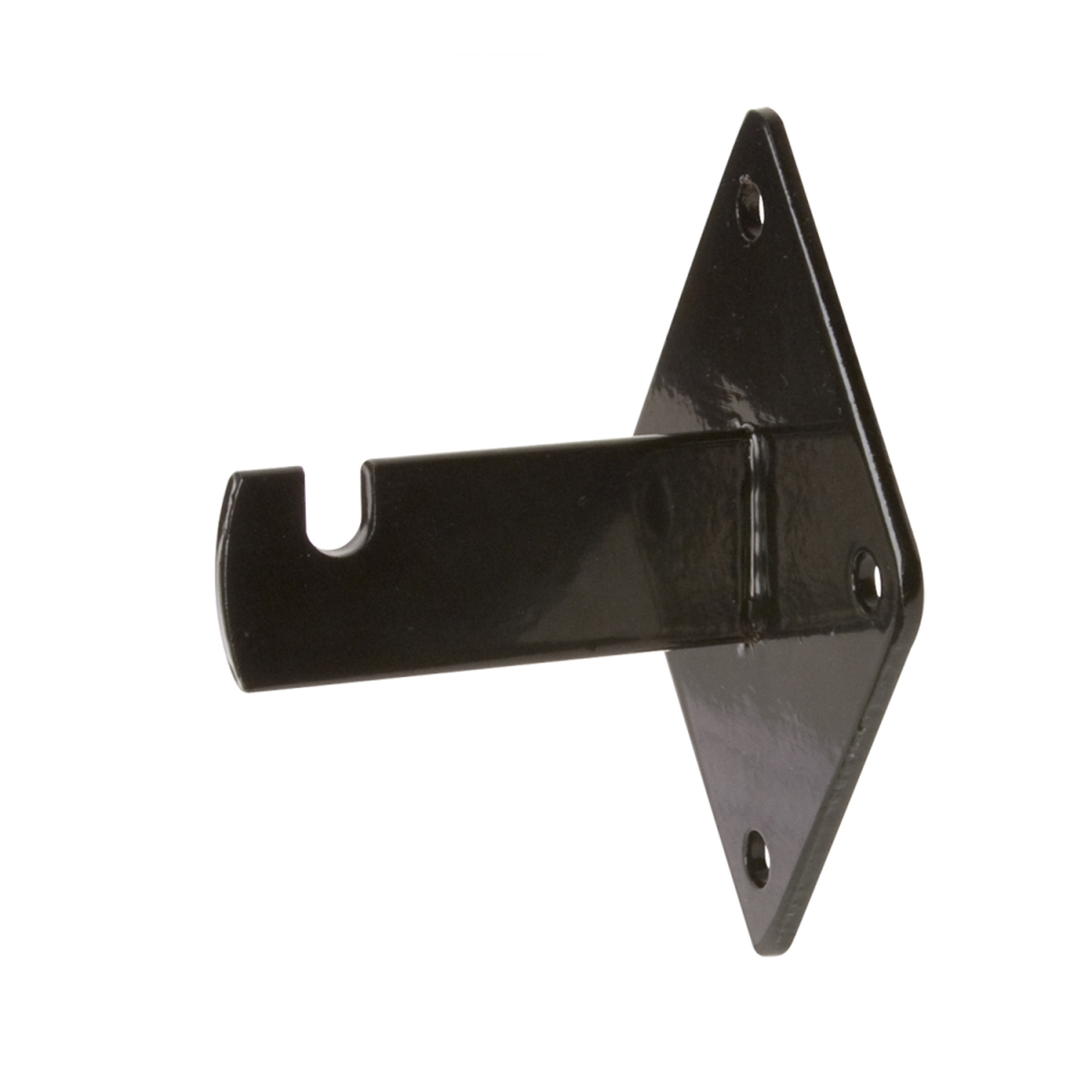 BLK-WB Wall Bracket, Black - Semigloss