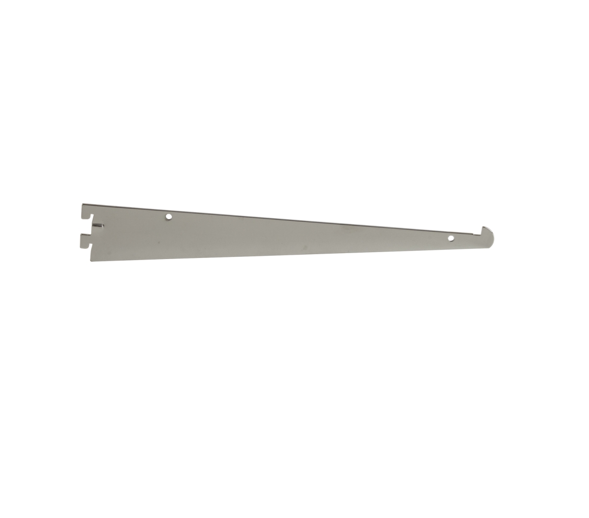 GA12 12 in. Tap-in Style Shelf Bracket - Chrome