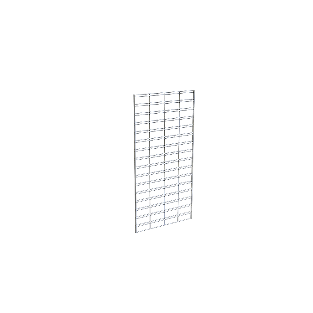 Picture of Econoco P3STG24C 2 x 4 ft. Grid Panels - Chrome  Pack of 3