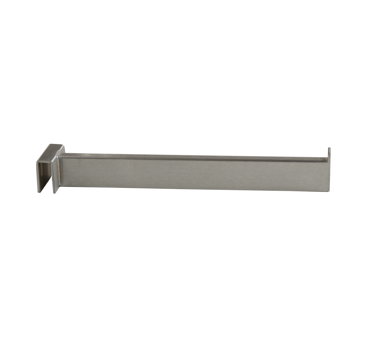 RH-12-SC 12 in. Straight Faceout - Satin Chrome