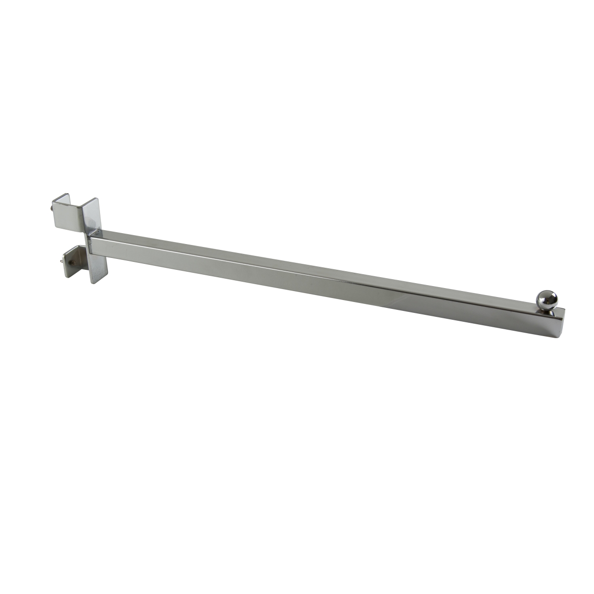 Picture of Econoco TV-16 16 in. Twist-On Straight Arm for 4-Way Square Tubing Rack - Chrome