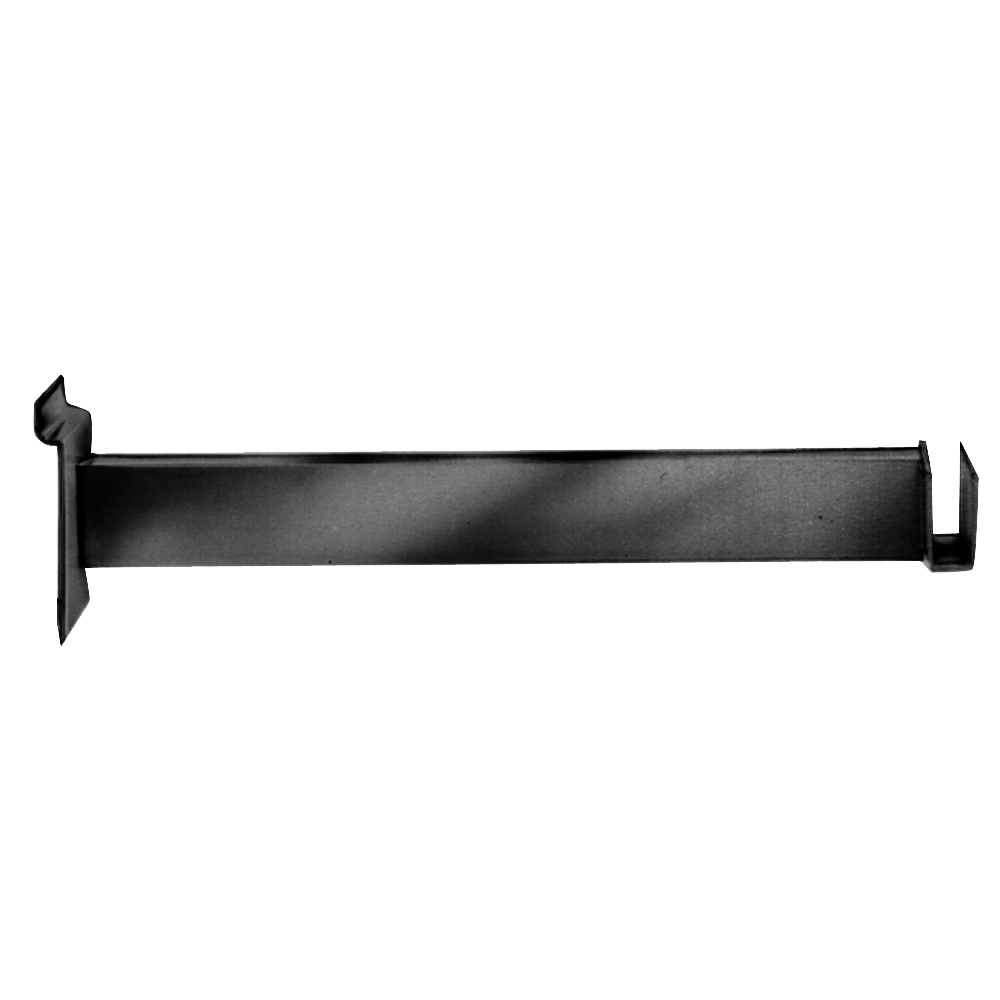 EBL-FB 12 in. Bracket for Rectangular Tubing, Black - Semigloss