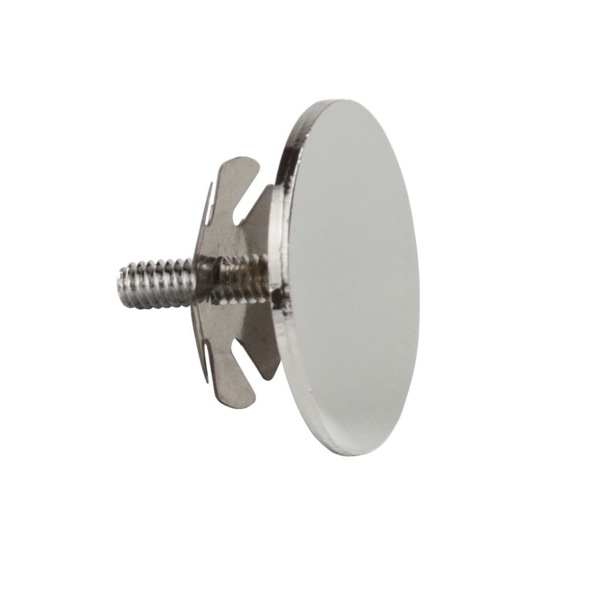 End Cap for 1.25 x 1.3125 in. Round Tubing - Chrome