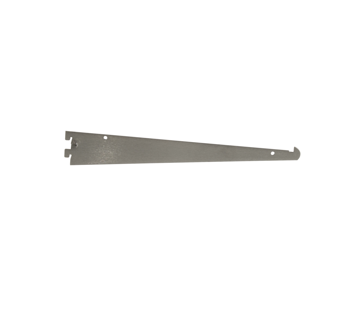 GA12-SC 12 in. Tap-in Style Shelf Bracket - Satin Chrome