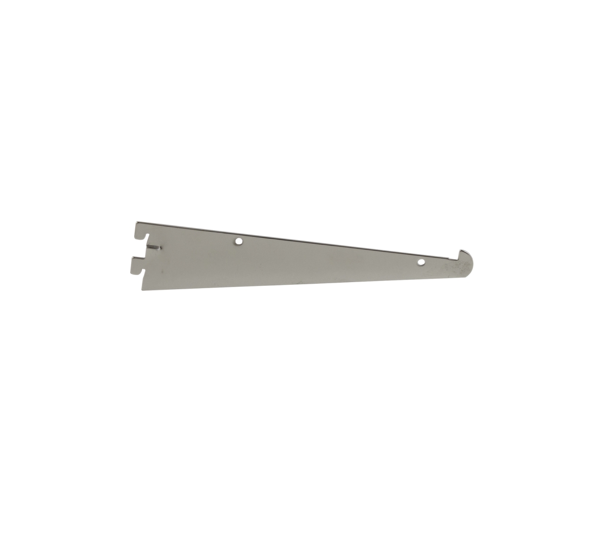 GA8 8 in. Tap-in Style Shelf Bracket - Chrome