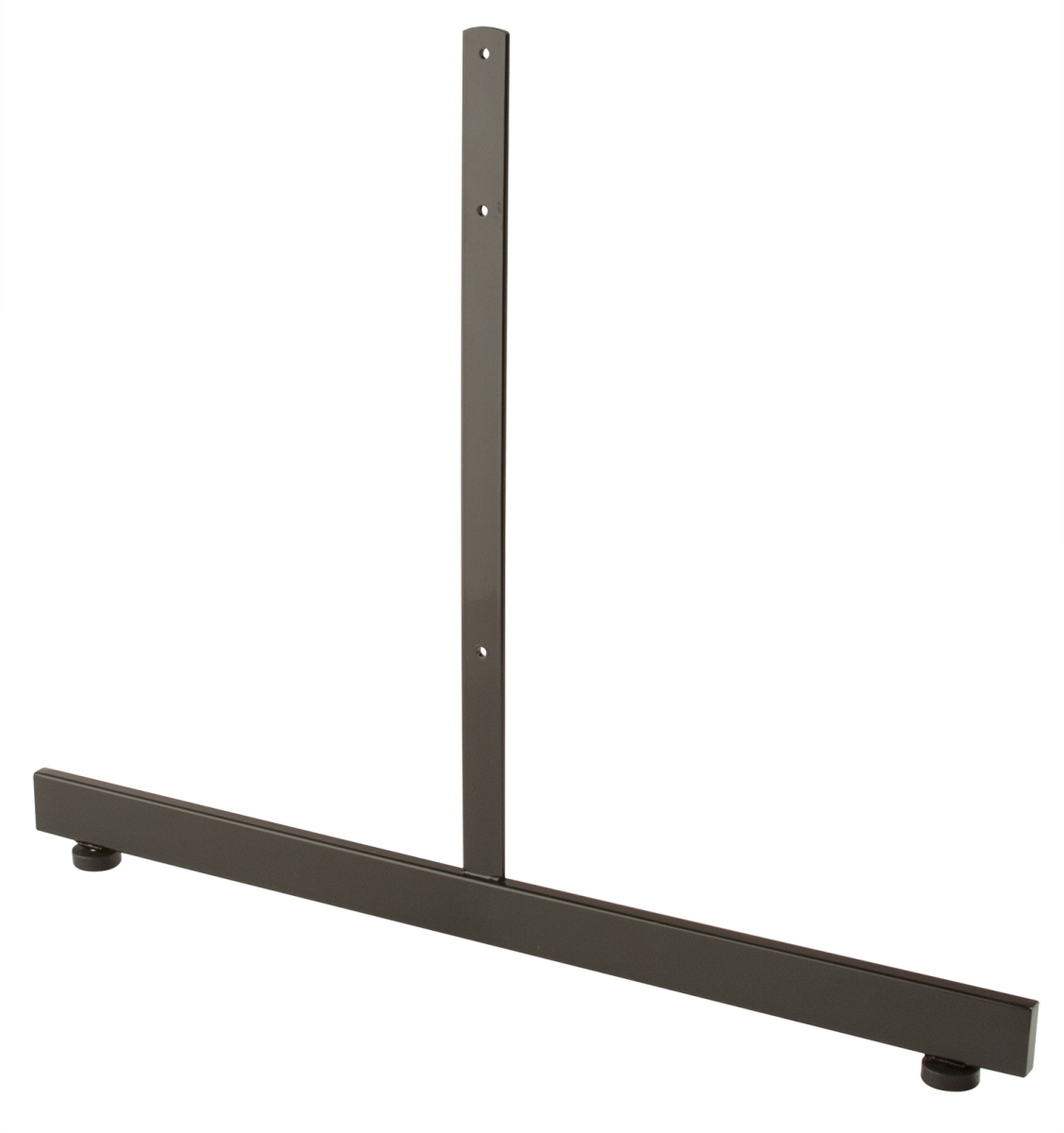 GL24-B Rectangular Tubing Leg for Grid Panel, Black - Semigloss