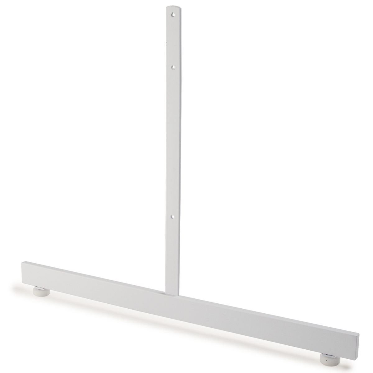 GL24-W Rectangular Tubing Leg for Grid Panel, White - Semigloss