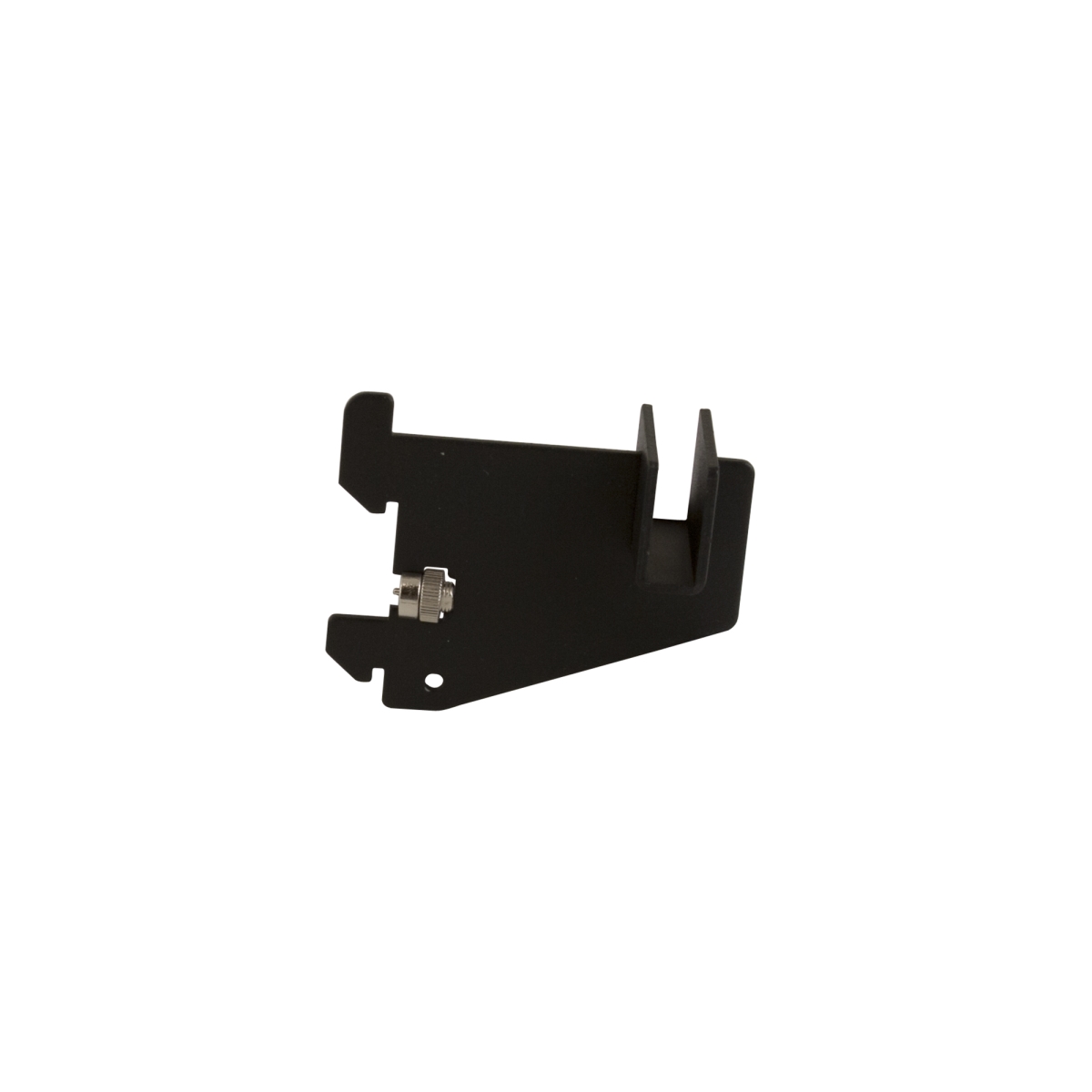 GR3-MAB 3 in. Blade Bracket for 0.5 x 1.5 in. Rectangular Tubing, Black - Matte