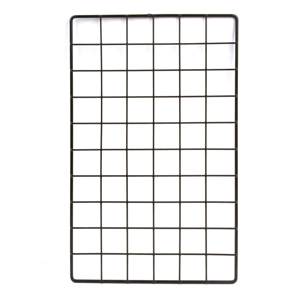 Picture of Econoco GS16-B 16 x 10 in. W Epoxy Coated Grid Cubbies, Black