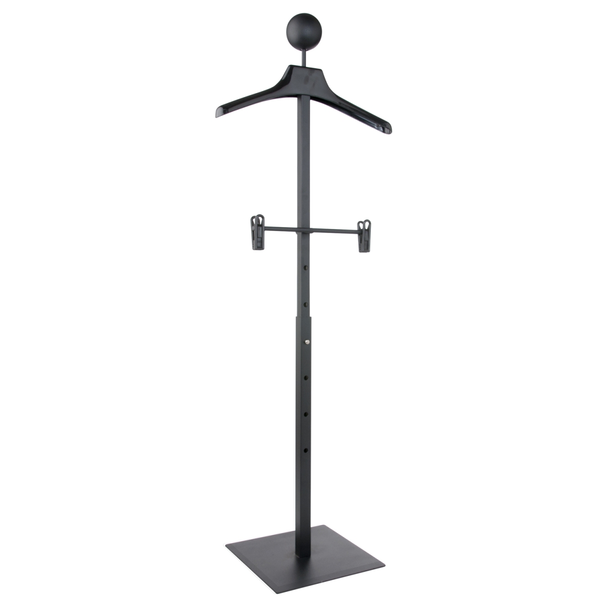 MAPC5-MAB Womens Countertop Costumer with Hanger, Black - Matte