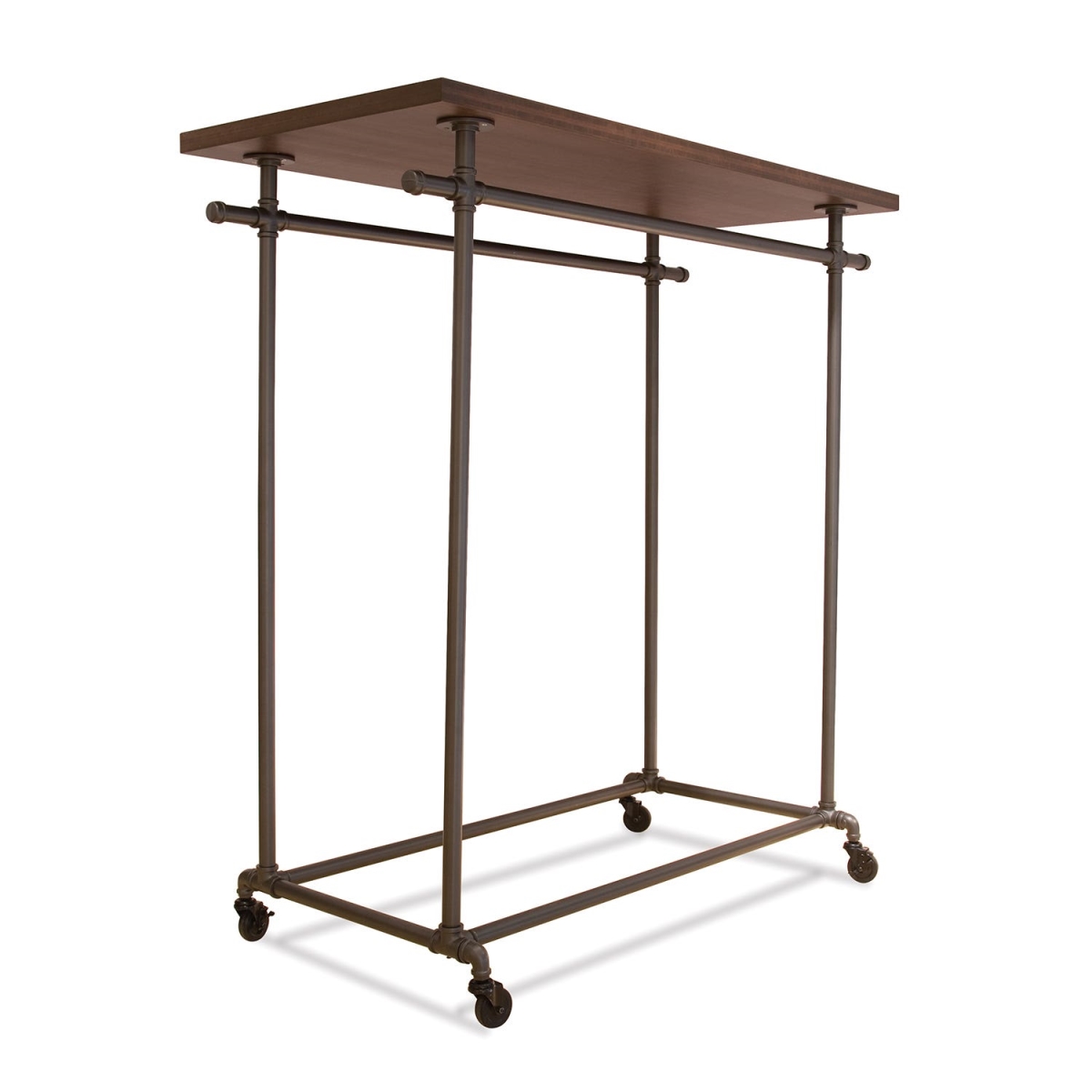 Pipeline Double Ballet Bar with Top for Clothing