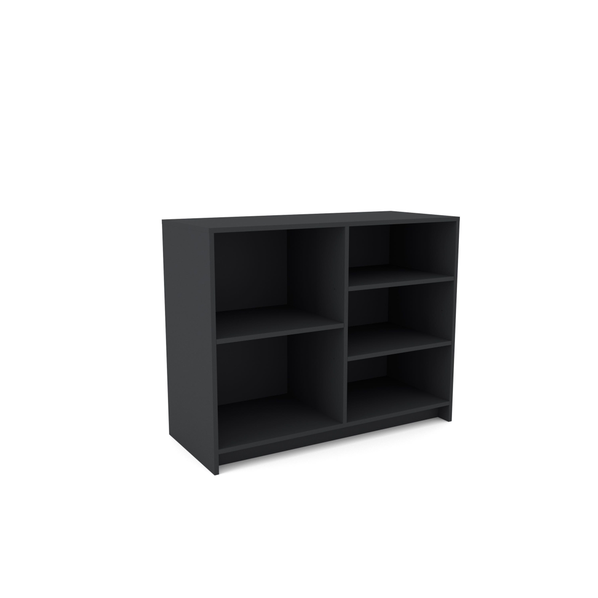 PW-WC48BK 48 in. Long Wrap Counter Unit - Black