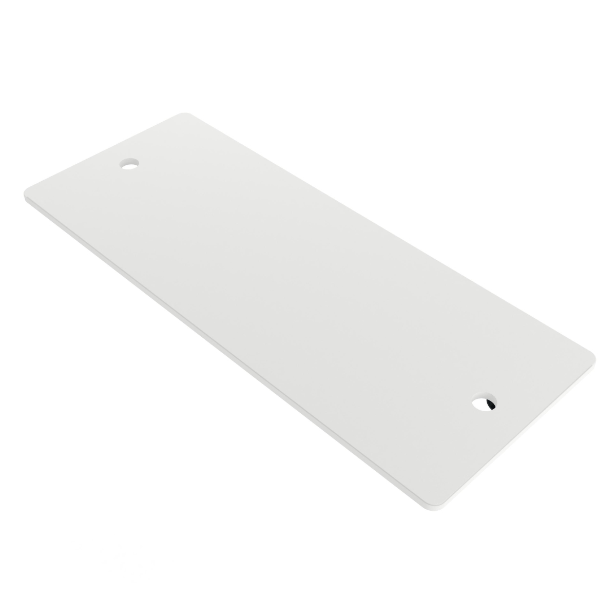 PSBBADJSWH Base Shelf for Pipeline Adjustable Ballet Bar Rack - White Base Shelf