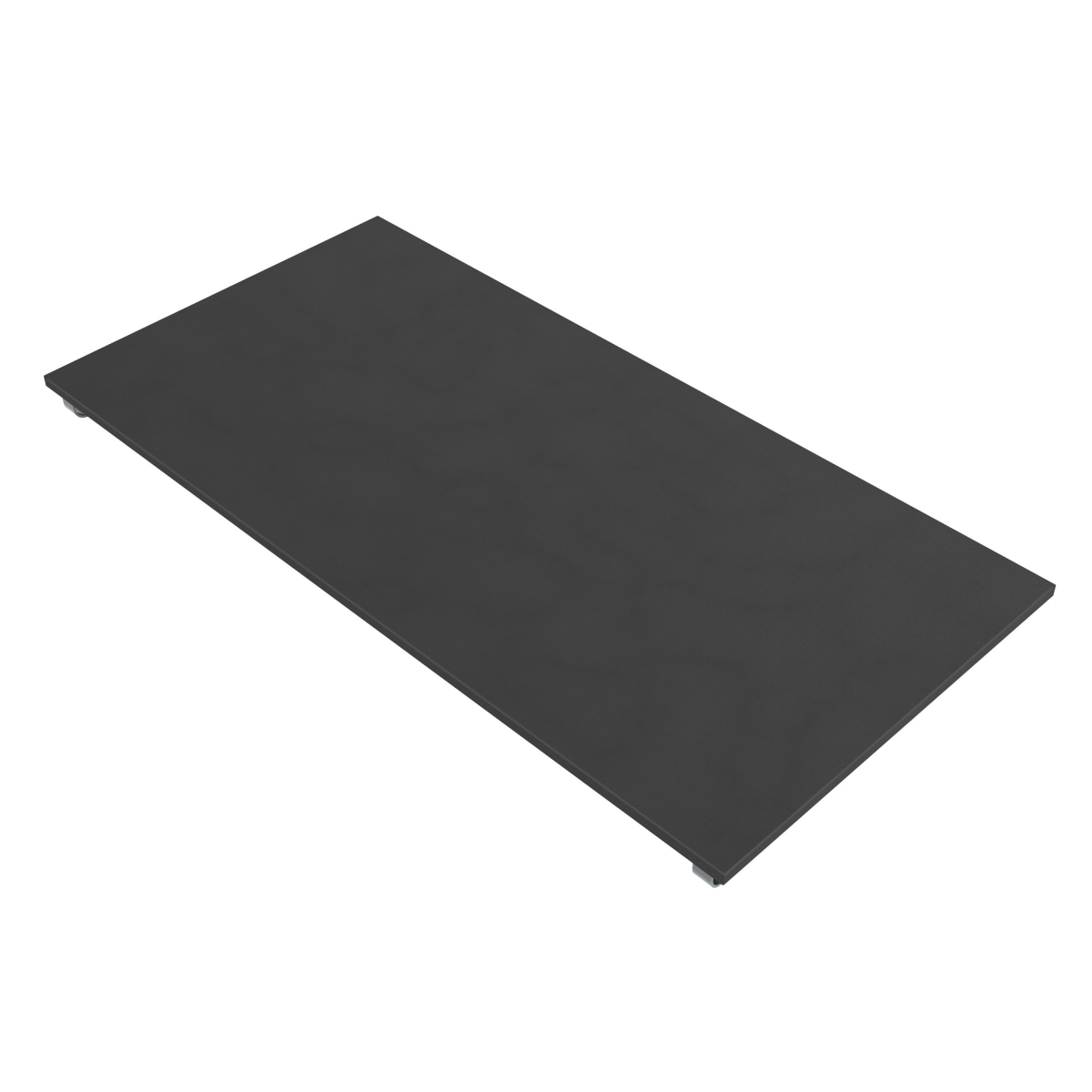 PSBBLLADJSBK Base Shelf for Pipeline Adjustable Double Bar Ballet Rack - Black Base Shelf