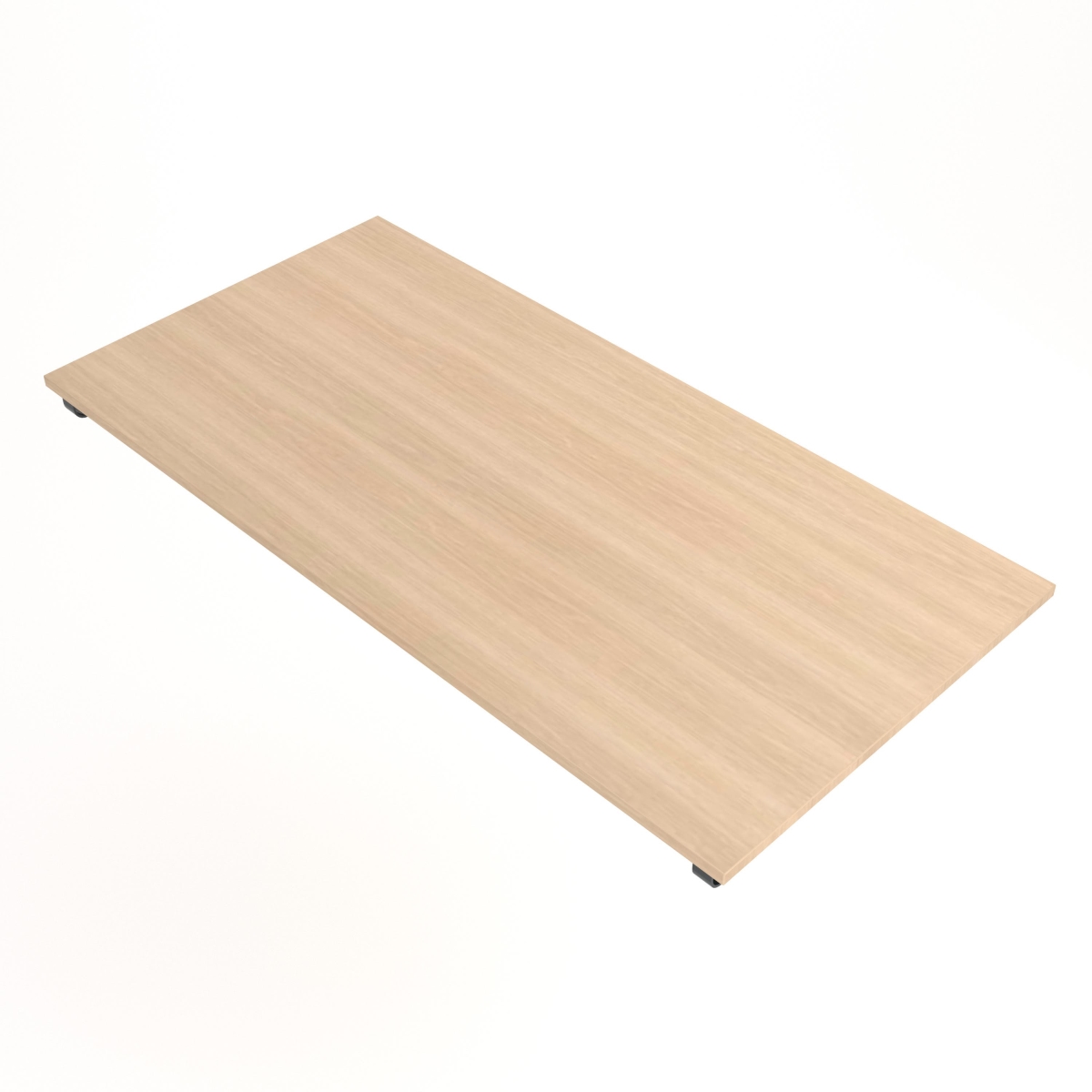 PSBBLLADJSOK Base Shelf for Pipeline Adjustable Double Bar Ballet Rack - Raw Oak Wood Grain Base Shelf