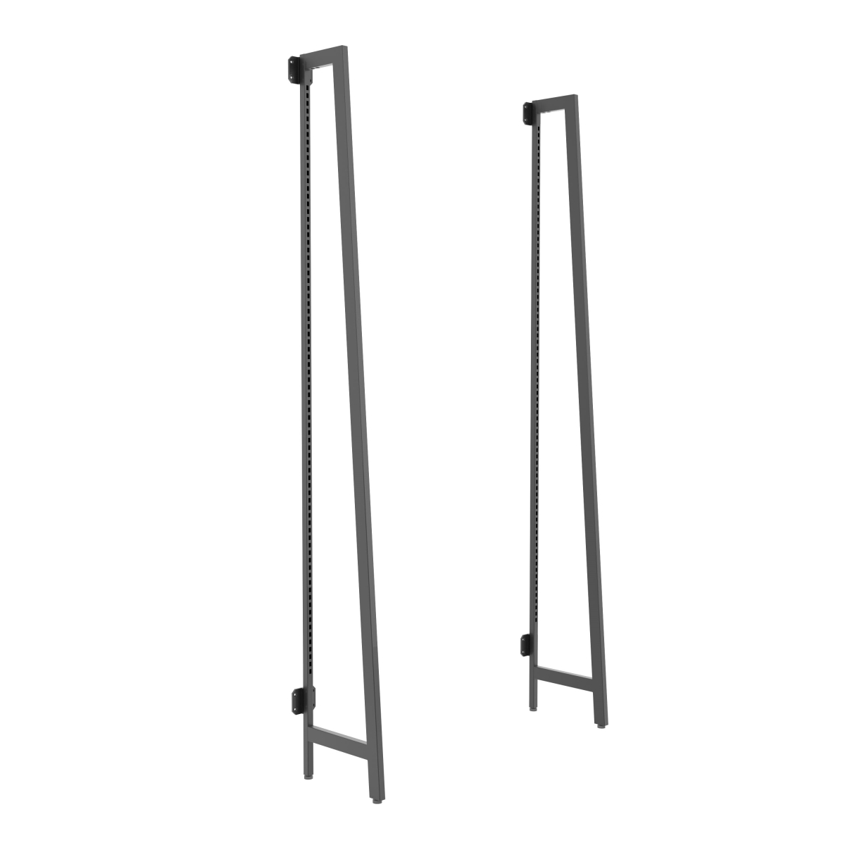 APORMAB 96 in. Aspect Outrigger Upright Pair for Retail Display - Matte Black