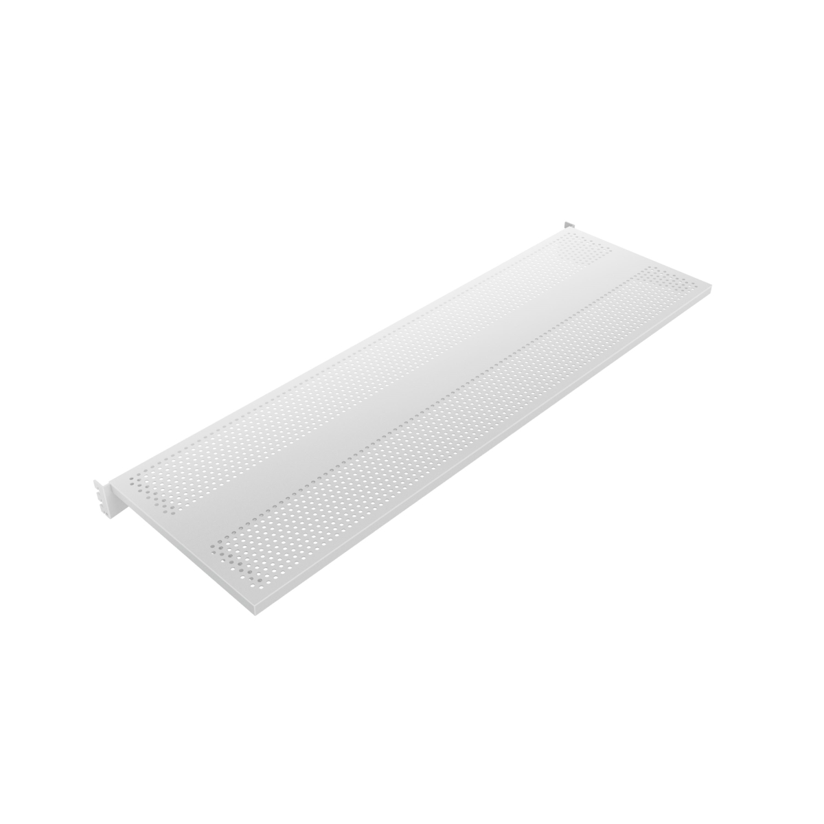APSLFS48PW 15.5 in. Aspect Perforated Metal Shelves