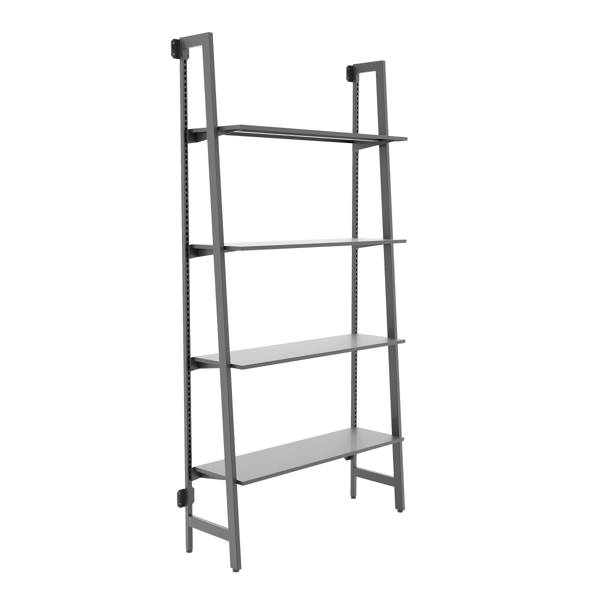 APORMABK1 Aspect Outrigger Kit 1 - with Four Metal Shelves - Matte Black