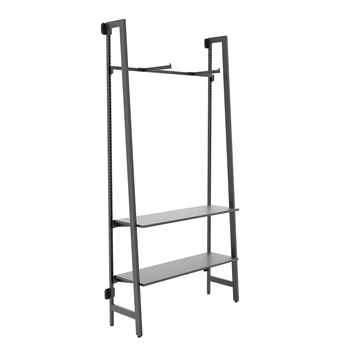 APORMABK2 Aspect Outrigger Kit 2 - with Faceouts & Shelves - Matte Black