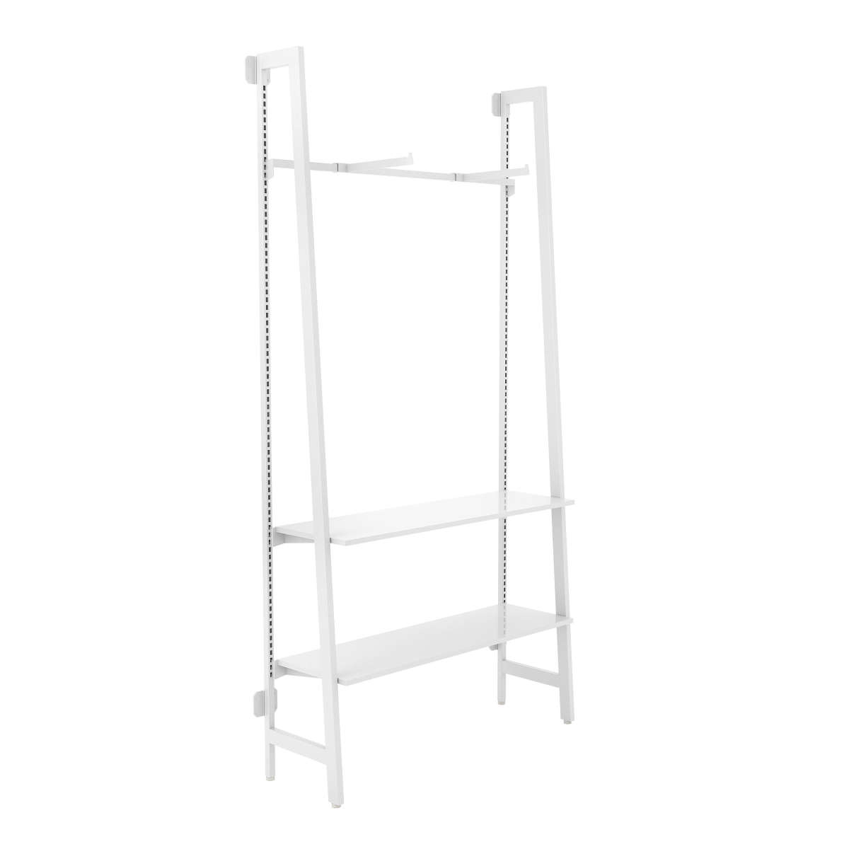APORWK2 Aspect Outrigger Kit 2 - with Faceouts & Shelves - Gloss White