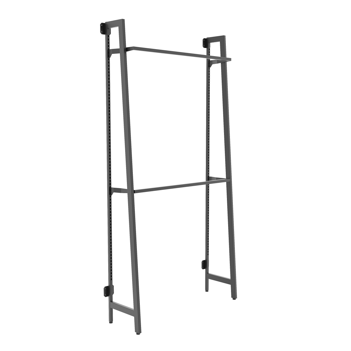 APORMABK4 Aspect Outrigger Kit 4 - with Two Hangrails - Matte Black