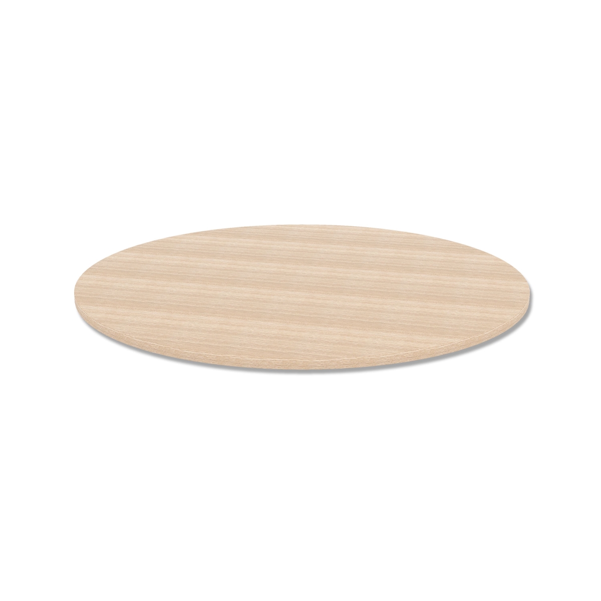 ROUNDSOAK 30 in. Diameter Top Shelf for Round Garment Rack - Raw Oak Woodgrained