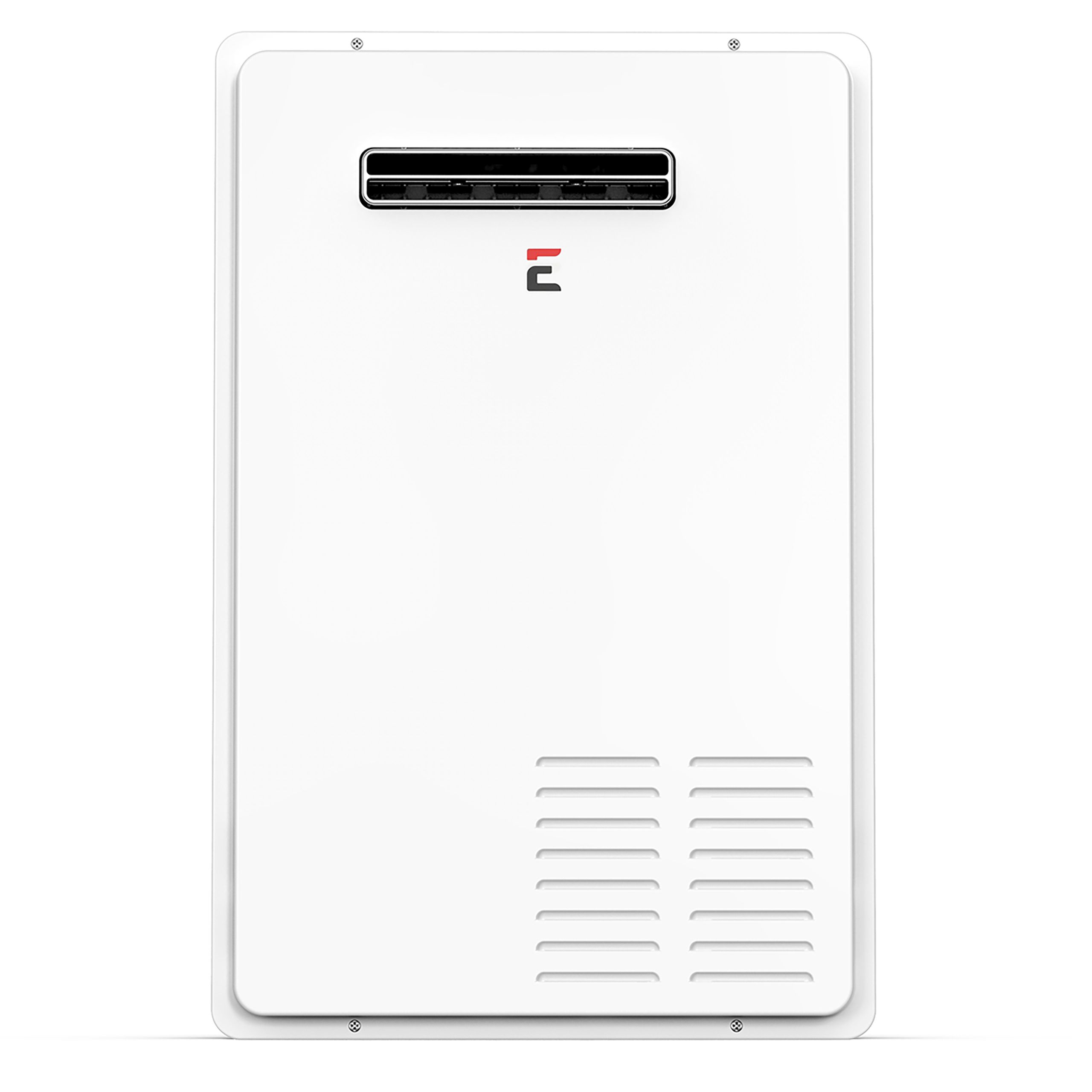 7 GPM Outdoor Natural Gas Tankless Water Heater, White -  Eccotemp, EC923159