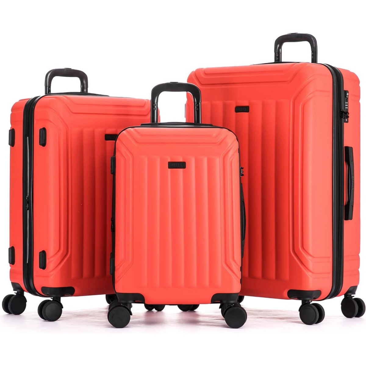 Picture of Hipack 25HP2107-RED Hipack Rover   Generation Hardside 3-Piece Luggage Set - Red
