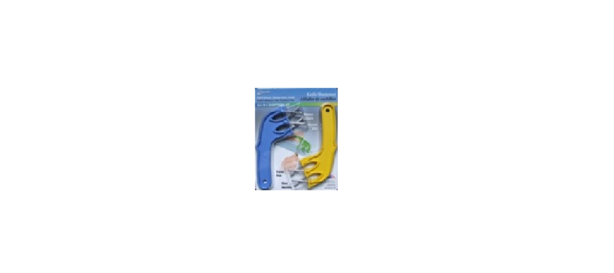 Picture of Edgemaker 350 Knife Sharpener 412 & 434&#44; Blue & Yellow - Pack of 12