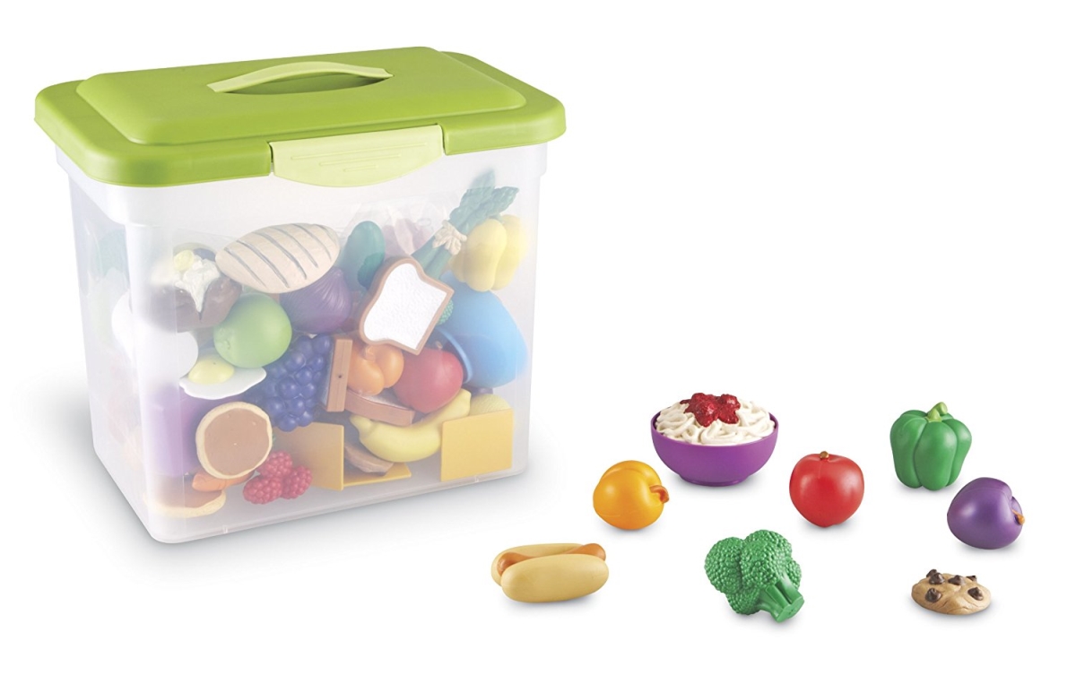 Picture of Learning Resources Ler9723 New Sprouts Classroom Play Food Set