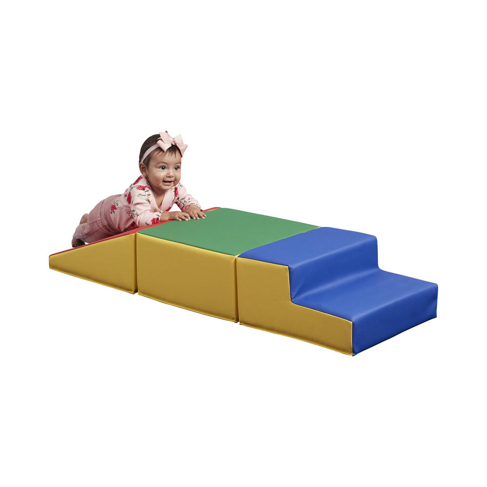 Picture of ECR4Kids ELR-3028-AS SoftZone Junior Little Me Crawl & Slide Climber - Assorted Color