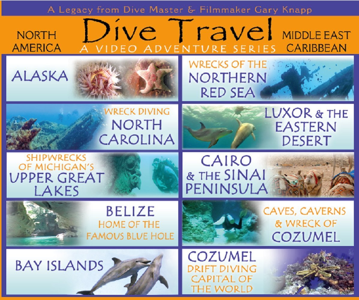 Picture of Education 2000 I 754309082587 Dive Travel Disc - North America - Middle East - Caribbean with Dive Master Gary Knapp&#44; DVD - Set of 10