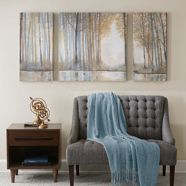 Forest Reflections Triptych 3-Piece Canvas Wall Art Set