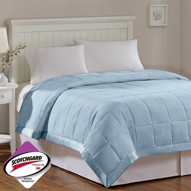 Windom Down Alternative Blanket Full , Blue - King