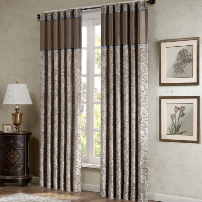 Aubrey Window Panel , Blue