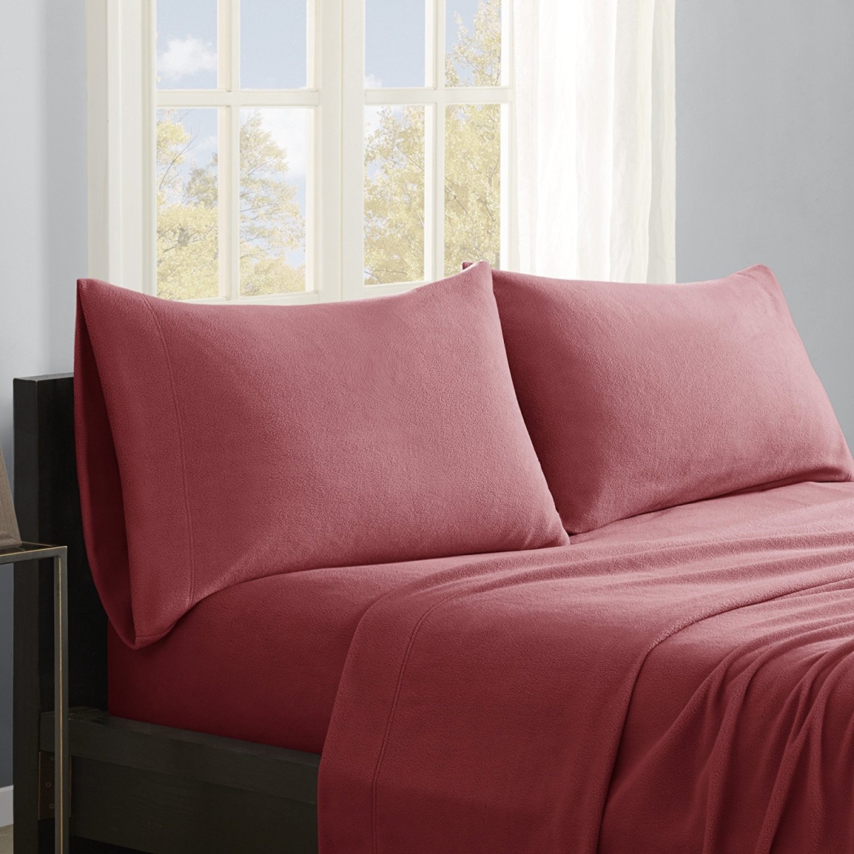True North  Micro Fleece Sheet Set - Full - Red