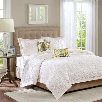 Suzanna Comforter Mini Set - Ivory - King