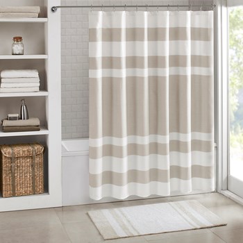 Cotton Reversible Bath Rug - Taupe