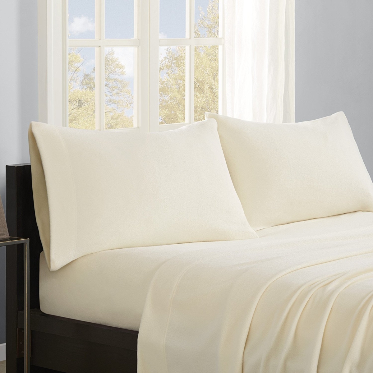 True North  Micro Fleece Ivory Sheet Set - California King