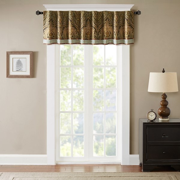 Picture of Hampton Hill FB41-1131 Polyester Jacquard Pieced Valance