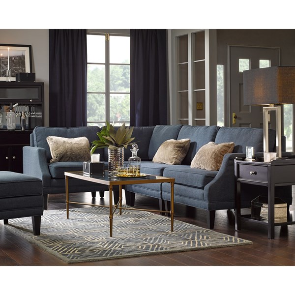 Madison Park  Porter Rectangle Coffee Table - Bronze - Large - Sturdy Metal Frame