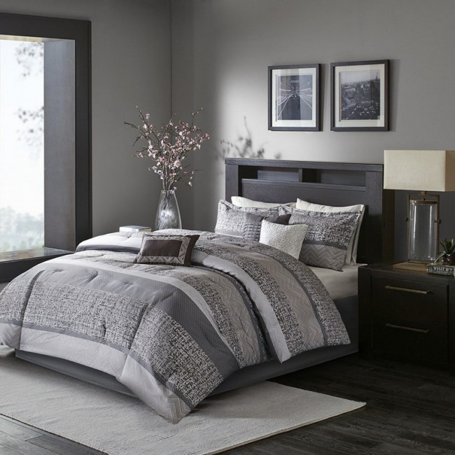 Rhapsody 7 Piece Comforter Set California King - Multi