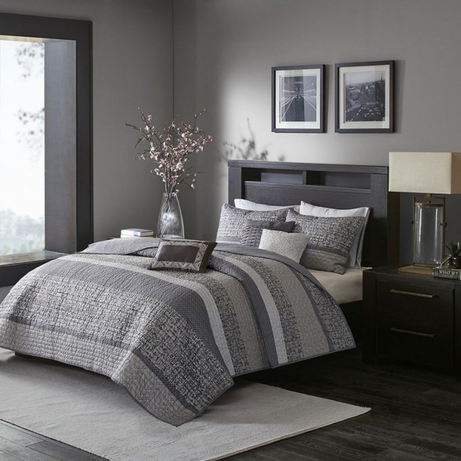 Rhapsody 6 Piece Quilted Coverlet Set King & California King - Multi