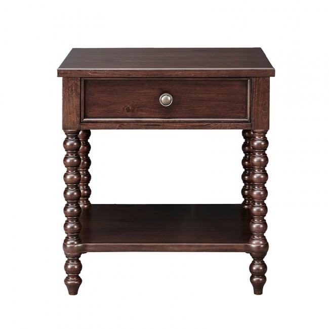 Madison Park  Beckett Nightstand - Morocco Brown