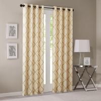 Saratoga Fretwork Printed Window Panel