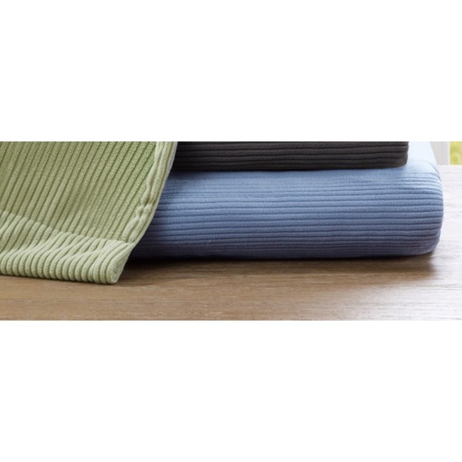 Electric Micro Fleece Heated Blanket, Blue - Twin